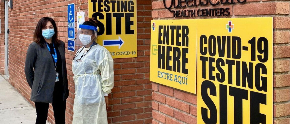 QueensCare and QueensCare Health Centers Join Forces to Conduct COVID-19 Testing